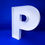Thumbnail: 3D printed fillable letter P