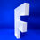 Thumbnail: 3D printed fillable letter F