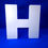 Thumbnail: 3D printed fillable letter H