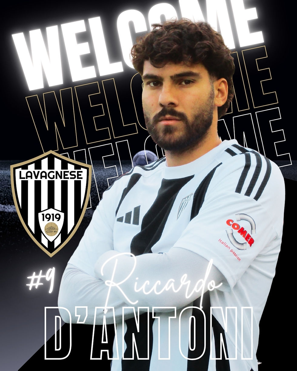 D'ANTONI SBARCA A LAVAGNA