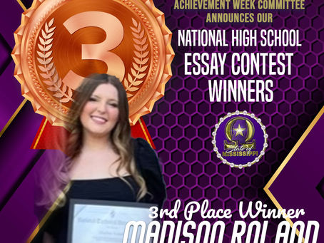 MS State Essay Contest Winners