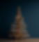 De Droomhut - Kerstboom hout