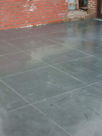 Terras in beton