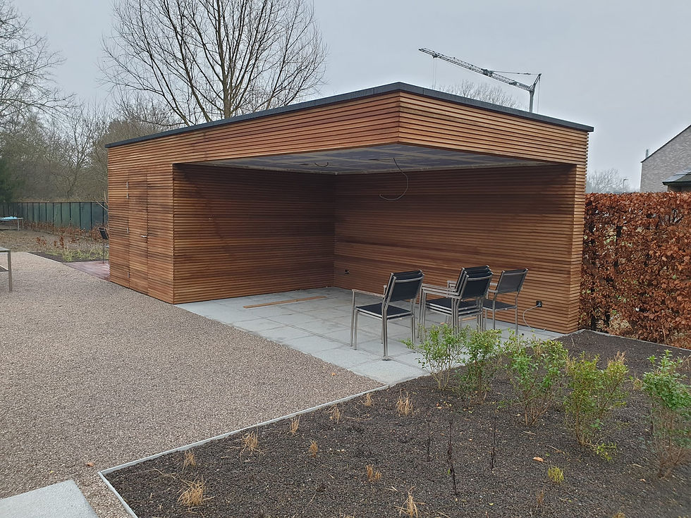 tuinhuis / overkapping Antwerpen