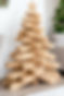 De Droomhut - Kerstboom hout