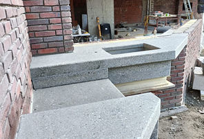 Betontrappen /
Zichtbeton / Terrazzo