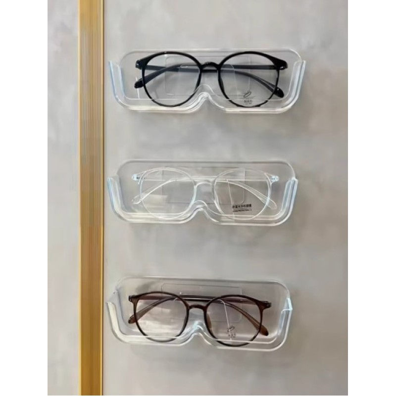 Küçük resim: Kendinden Yapışkanlı Şeffaf Gözlük Standı