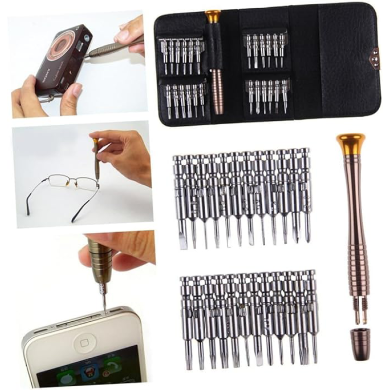 Küçük resim: Mini Cüzdan Tornavida Seti