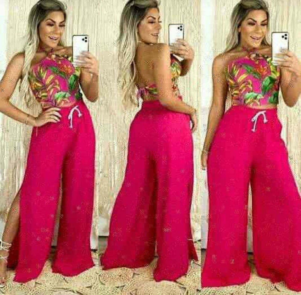 Miniatura: Calça Pantalona