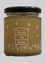 a small jar of soft set honey