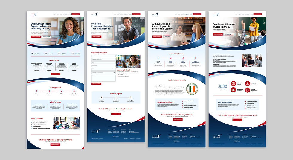 Learner's Advantage Site Pages