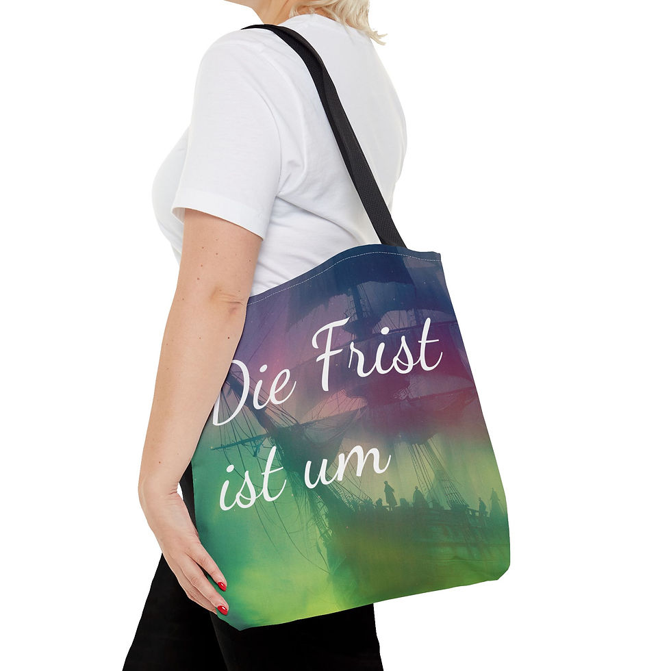 Thumbnail: Die Frist ist um - Dutchman Tote Bag