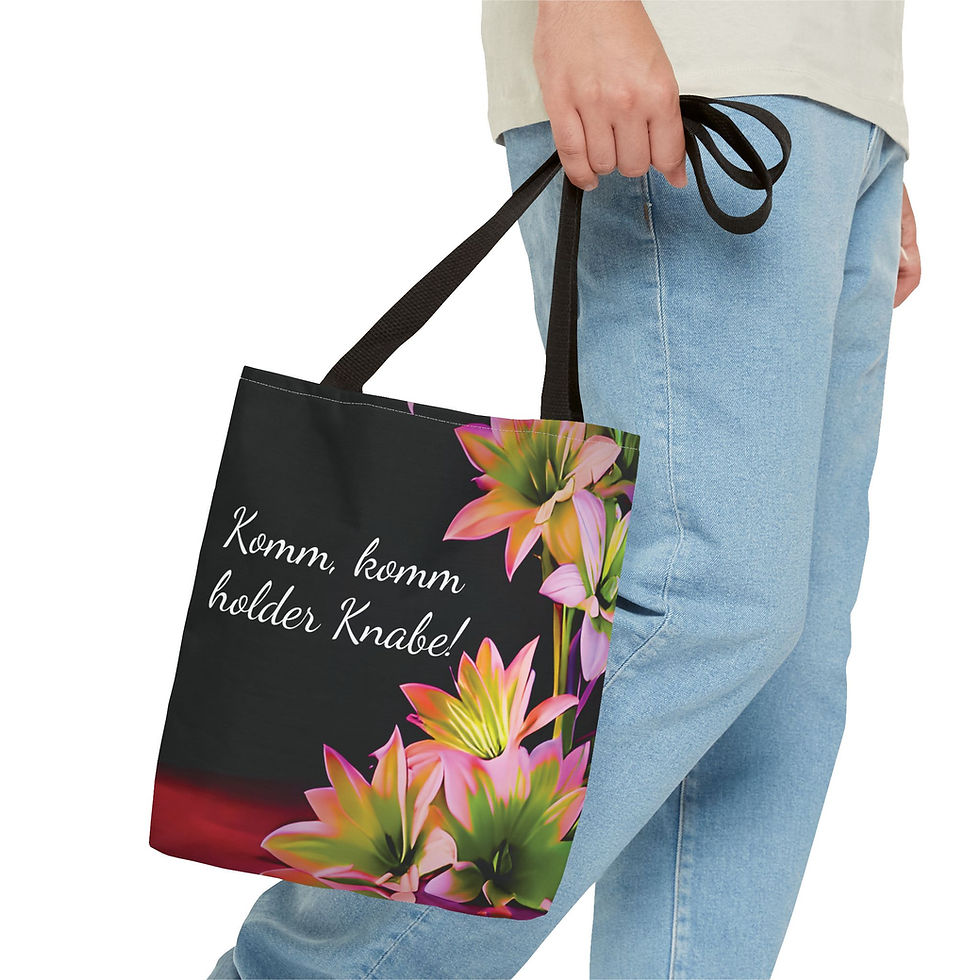 Thumbnail: Komm holder Knabe - Parsifal Tote Bag