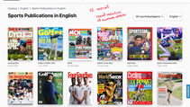 PressReader sports section