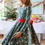 Thumbnail: Frugi Festive Friends Skater Party Dress