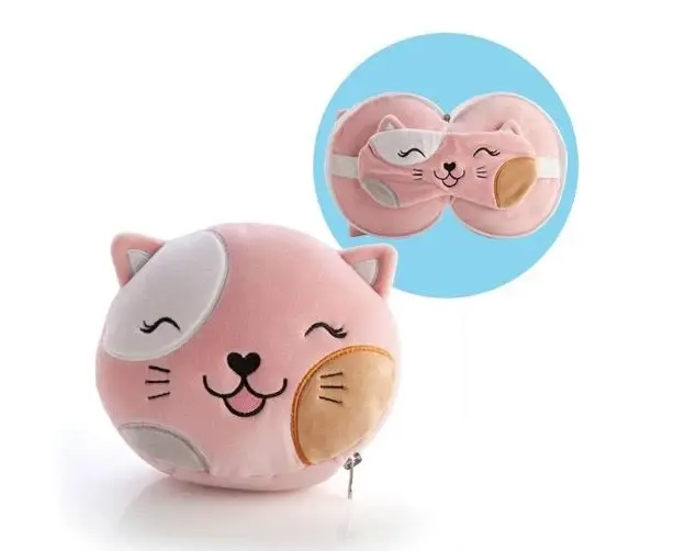 Thumbnail: Smooshos Pas Travel Eyemask & Neck Pillow