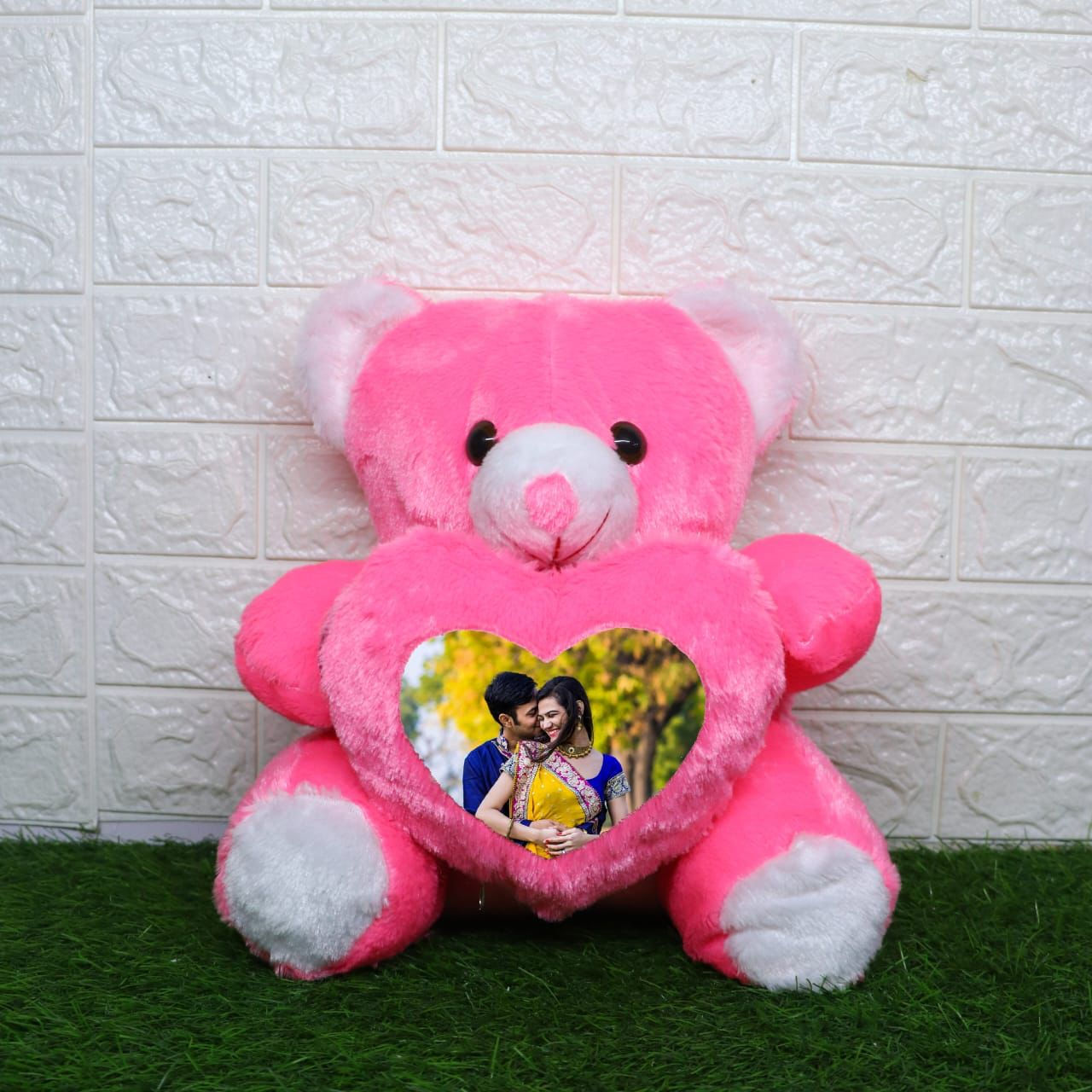 Pink Fur Teddy Bear