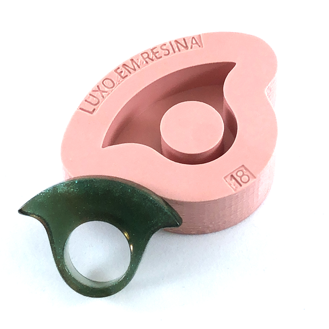 Molde - Anel Coleção LUNA