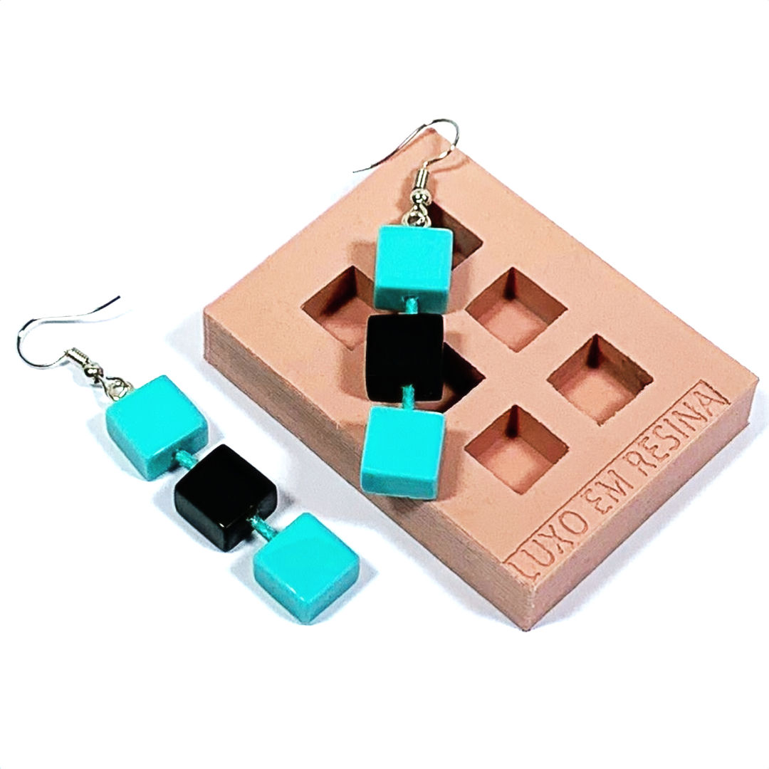 Molde - Brinco Coleção QUADRA