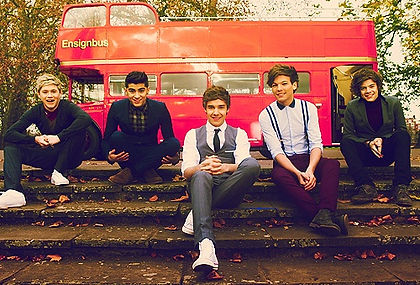 One direction music video with bus hire