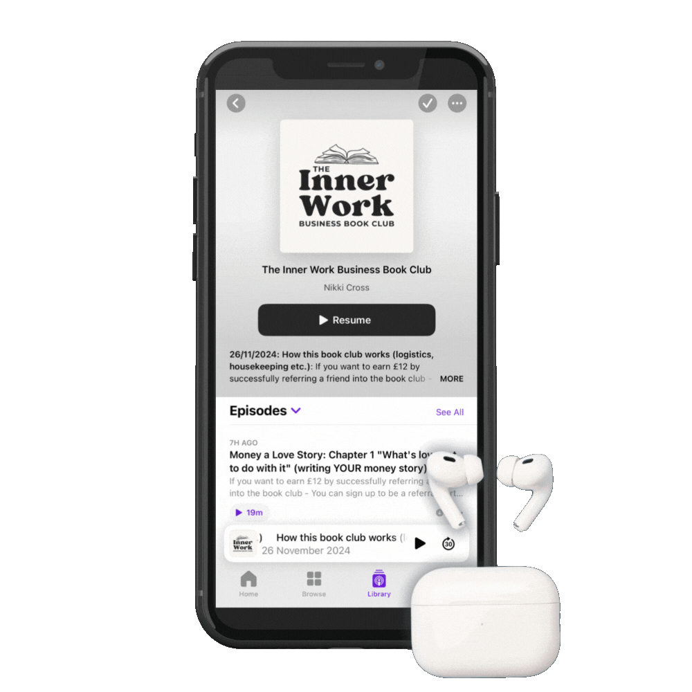 Inner Work Business Book Club Podcast Mockup