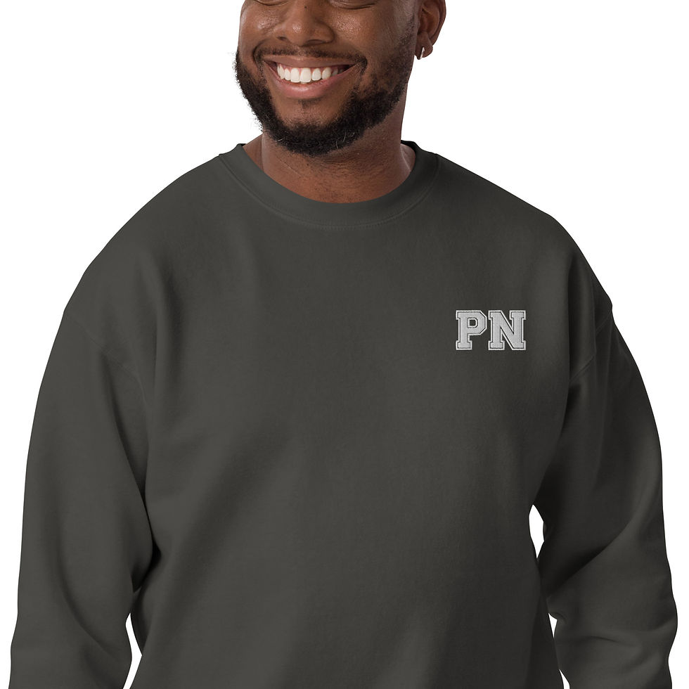 Thumbnail: Retro Stamp Sweatshirt B&W