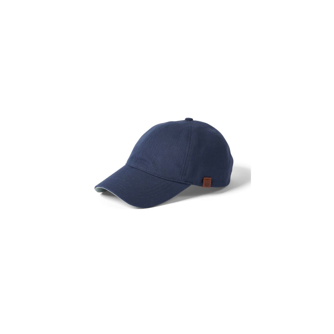 FAILSWORTH NAVY/SALMON CANVAS BASEBALL CAP