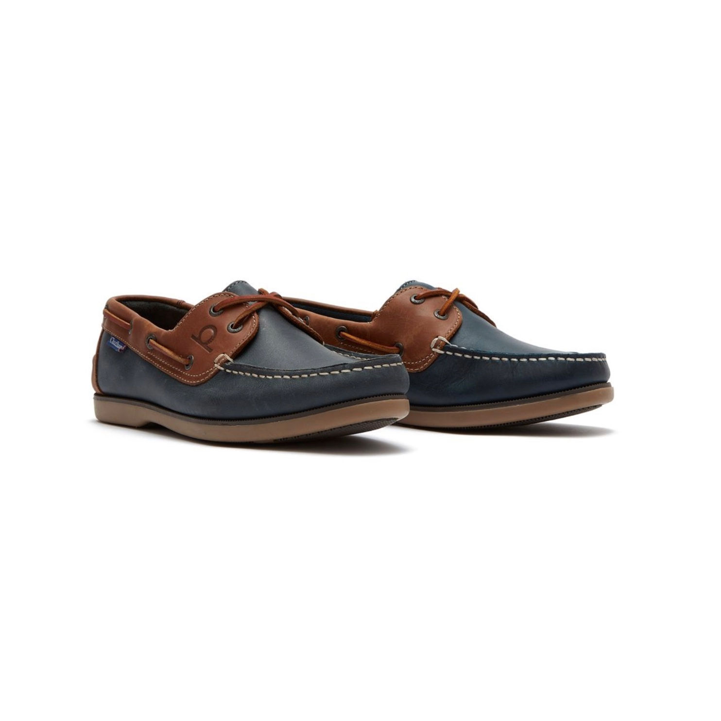 CHATHAM NAVY/TAN WHITSTALE BOAT SHOES