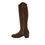 Thumbnail: REALLY WILD CHOCOLATE HEELED SPANISH BOOTS