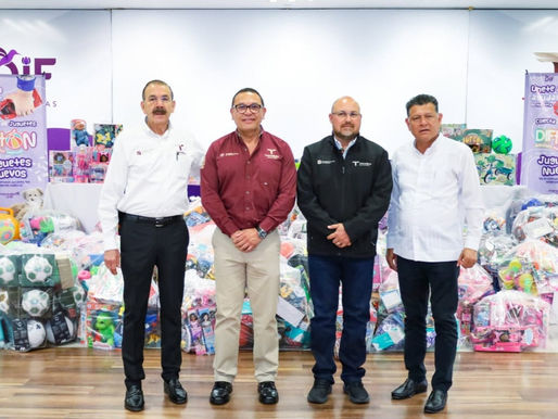 Encabeza Secretaría General de Gobierno entrega de juguetes del DIFTON 2026 previo al Día del Niño