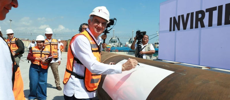 El futuro de Pemex está en Tamaulipas: arranca Campo Trión en Altamira