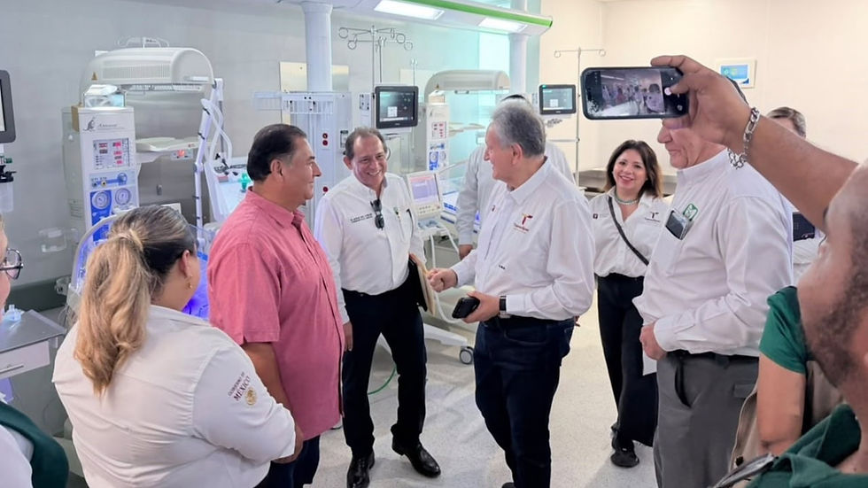 Supervisa Salud equipamiento del Hospital General de Madero previo a su inauguración