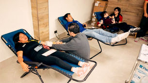 Refuerzan en Reynosa jornada intensiva de donación altruista de sangre