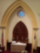 Altar before restoration