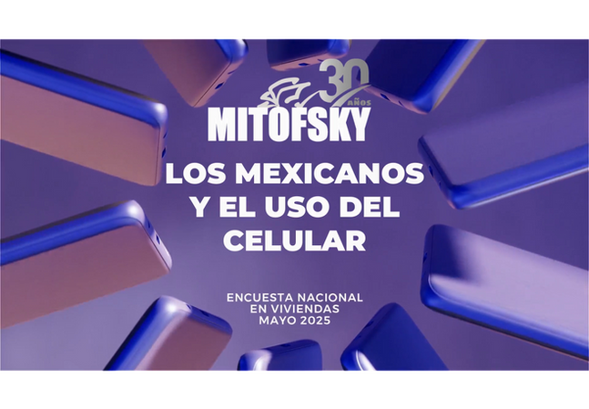 LOS MEXICANOS Y EL USO DEL CELULAR, mayo 2025