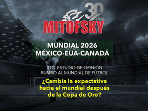 Cuarta encuesta rumbo al Mundial de Fútbol 2026, julio 2025