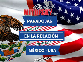 Encuesta MITOFSKY: percepción de México sobre EUA, remesas, migración y beneficios del TMEC. Julio 2025.