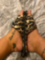 Thumbnail: Leopard print slippers