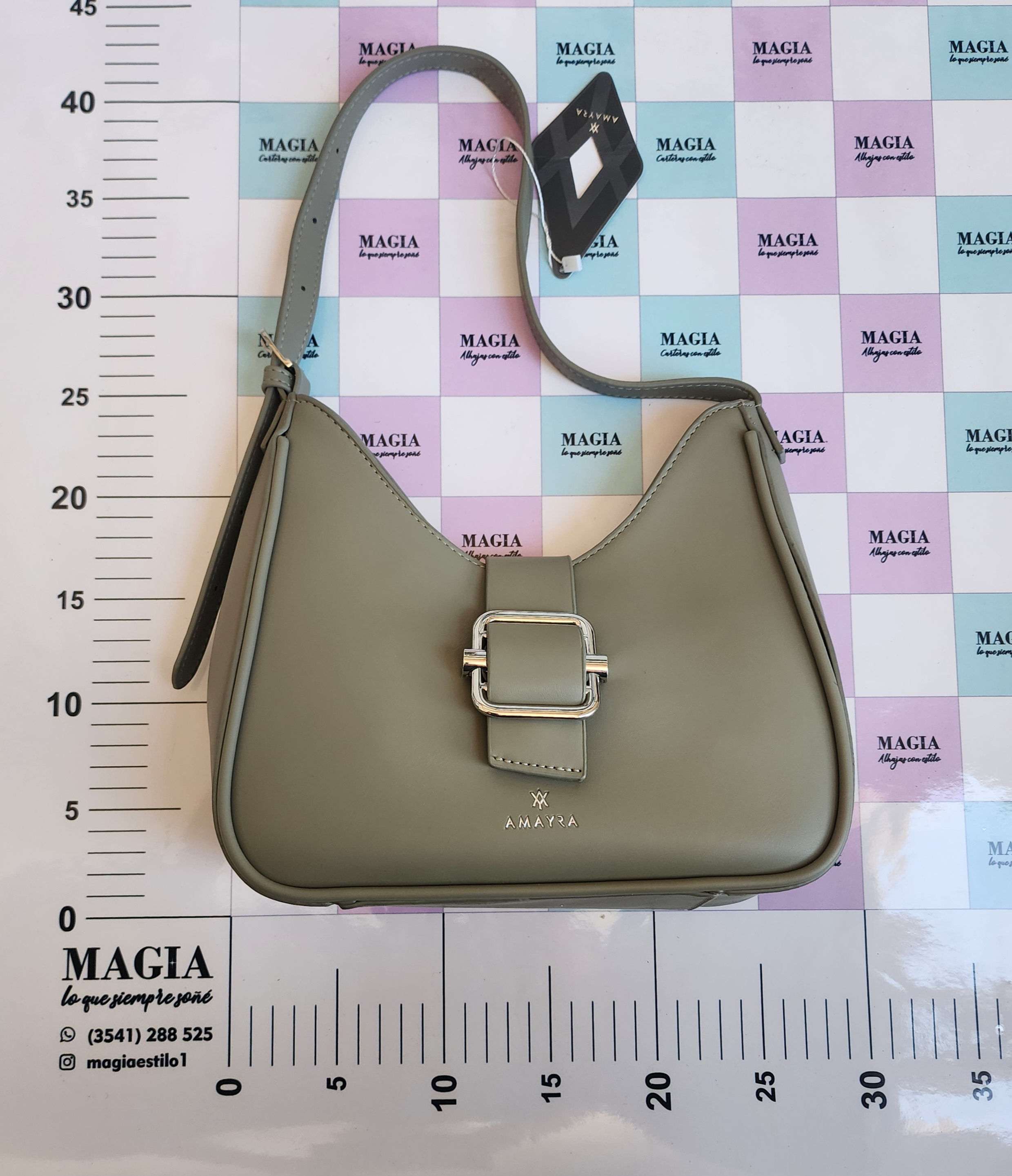 Cartera Amayra verde
