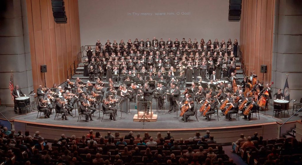 Symphonicity on stage at the Sandler Center