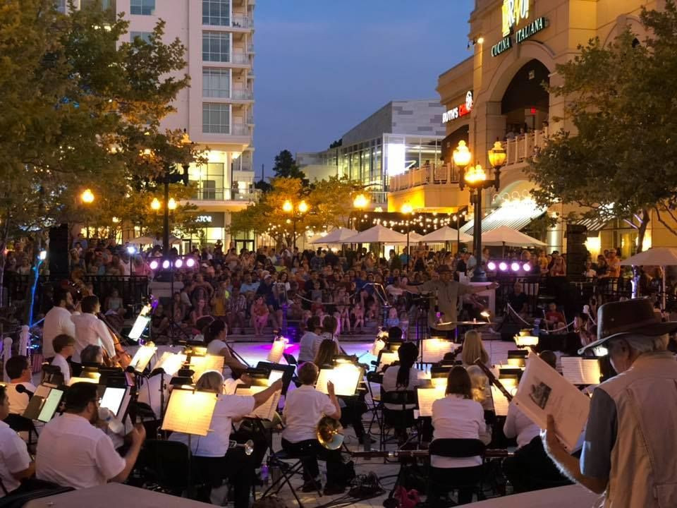 Symphonicity on stage outdoors