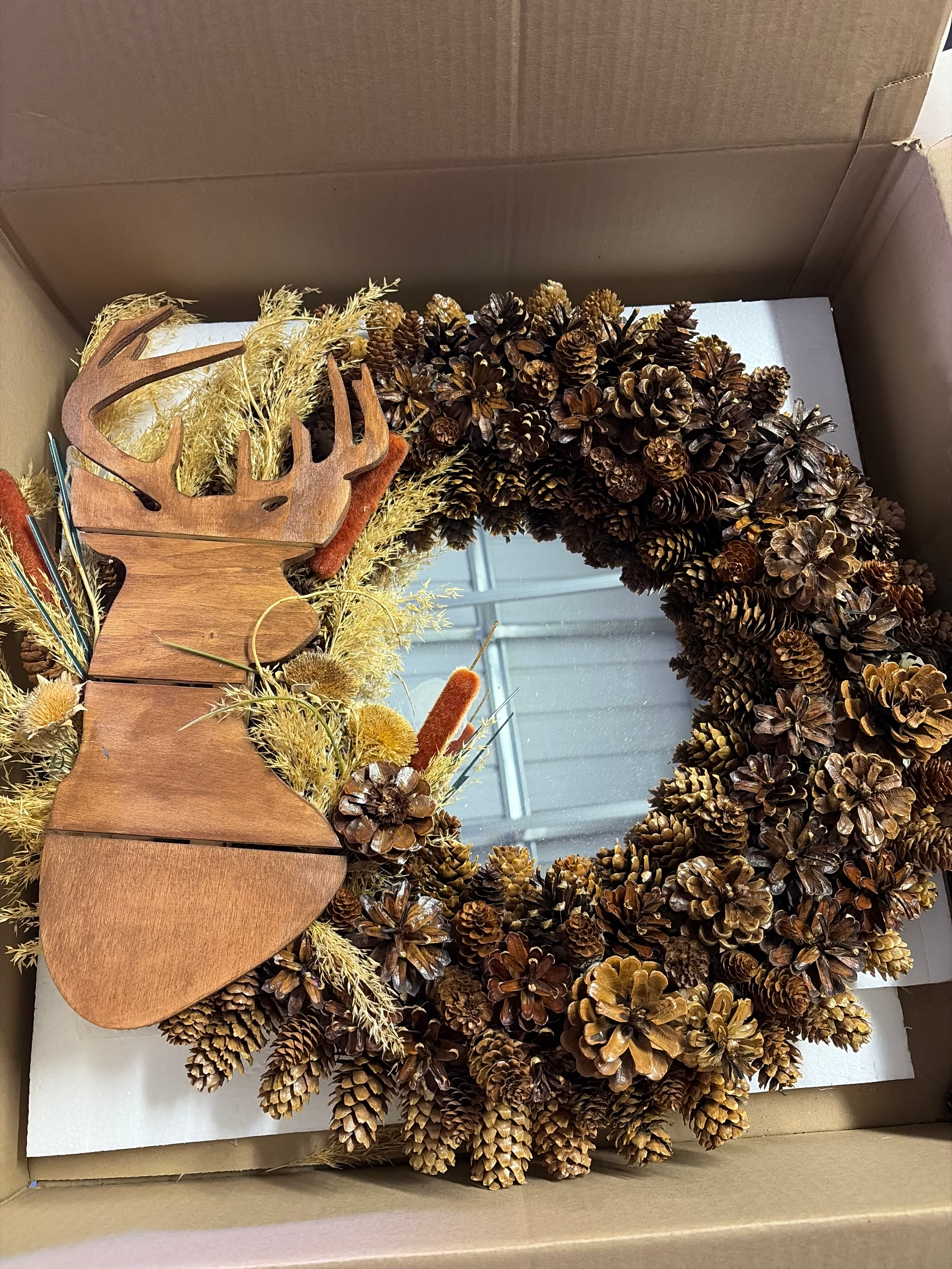 Pinecone Wreath