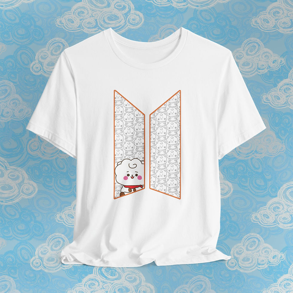 Miniatyrbild:  BTS Jin RJ Unisex Jersey Short Sleeve Tee