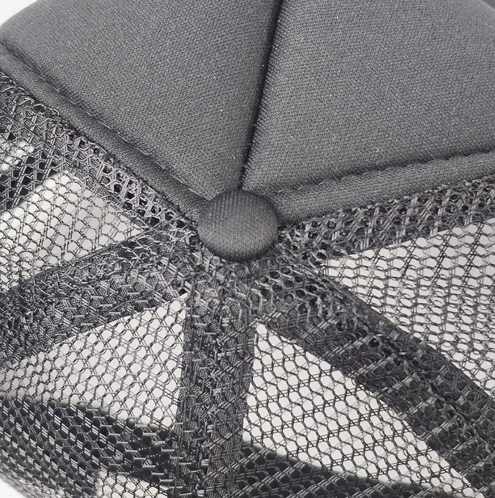 Miniature : BTS Agust D Suga Leather Patch Black Trucker Cap