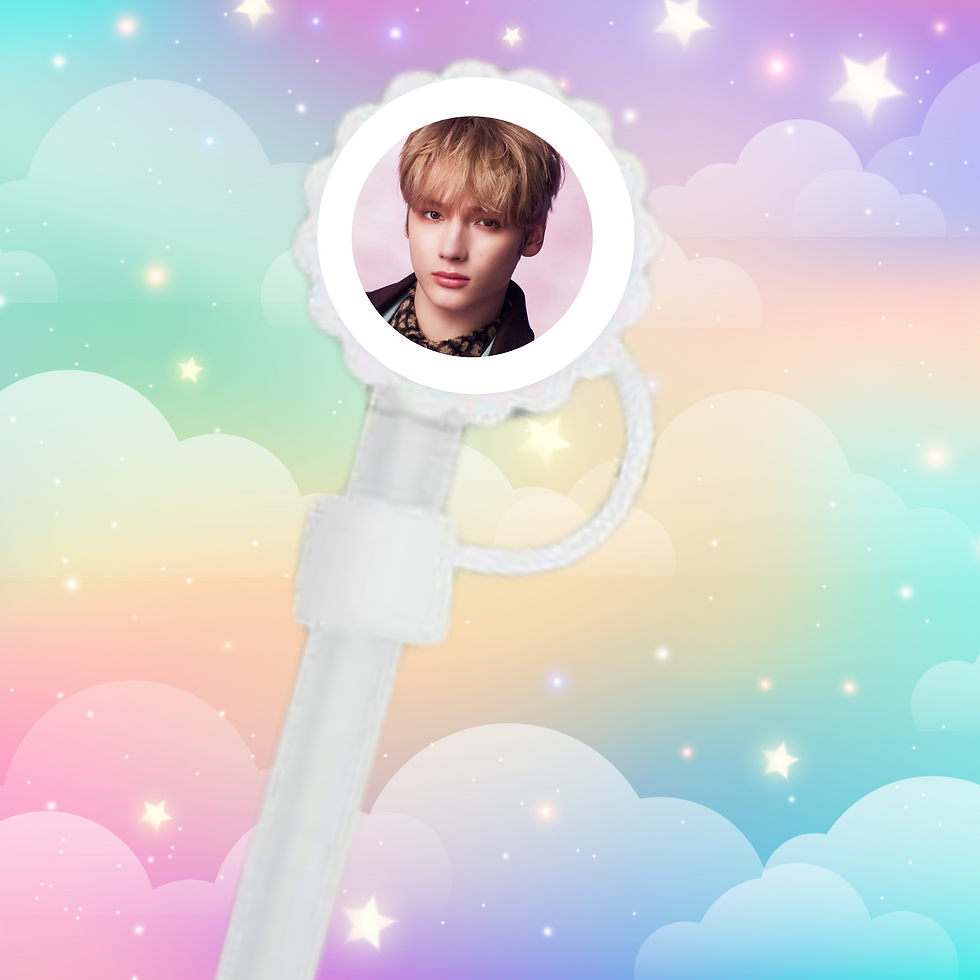 Thumbnail: Tomorrow X Together Photo Straw Topper