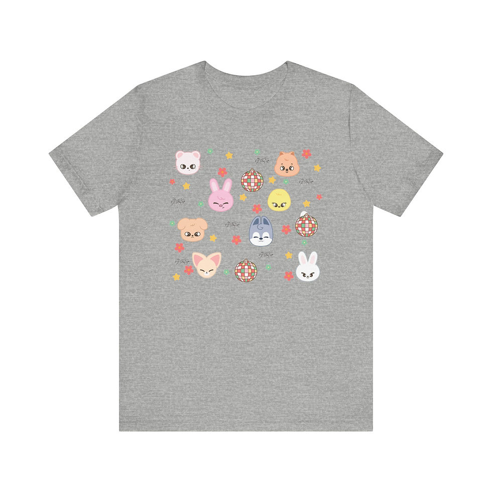 Miniatyrbild: SKZ Skzoo Disco Graphic Tee - Unisex Short Sleeve Shirt