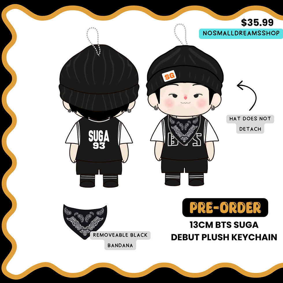Thumbnail: BTS Debut Plush Keychain (pre-order)