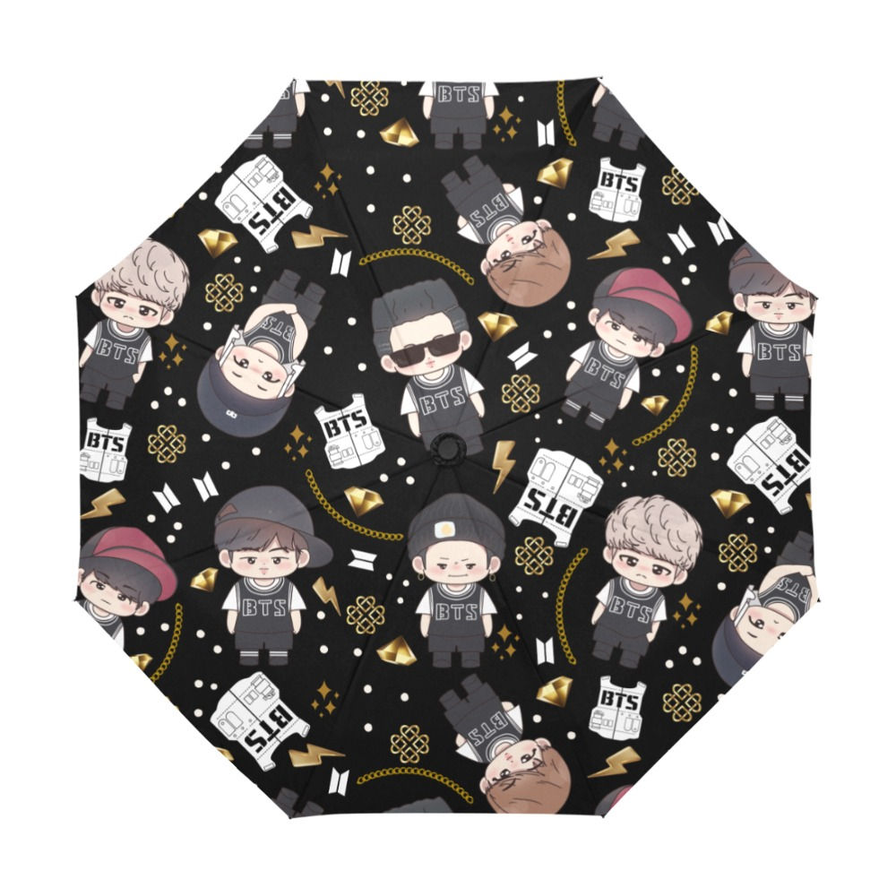BTS Debut Anti-UV Auto-Foldable Umbrella