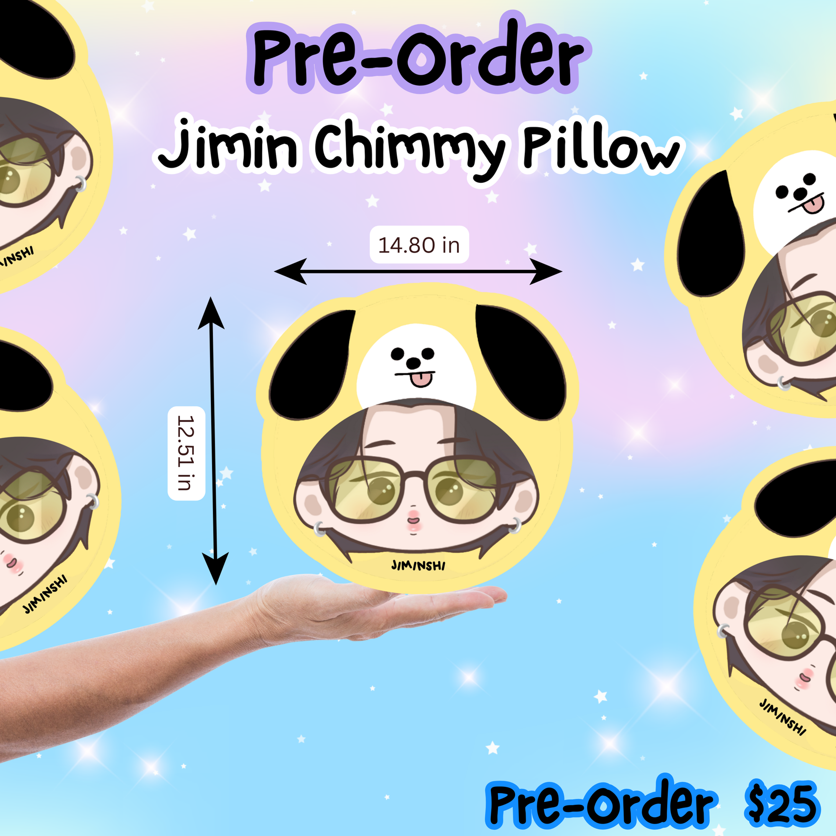 BTS Jimin Chimmy Pillow 