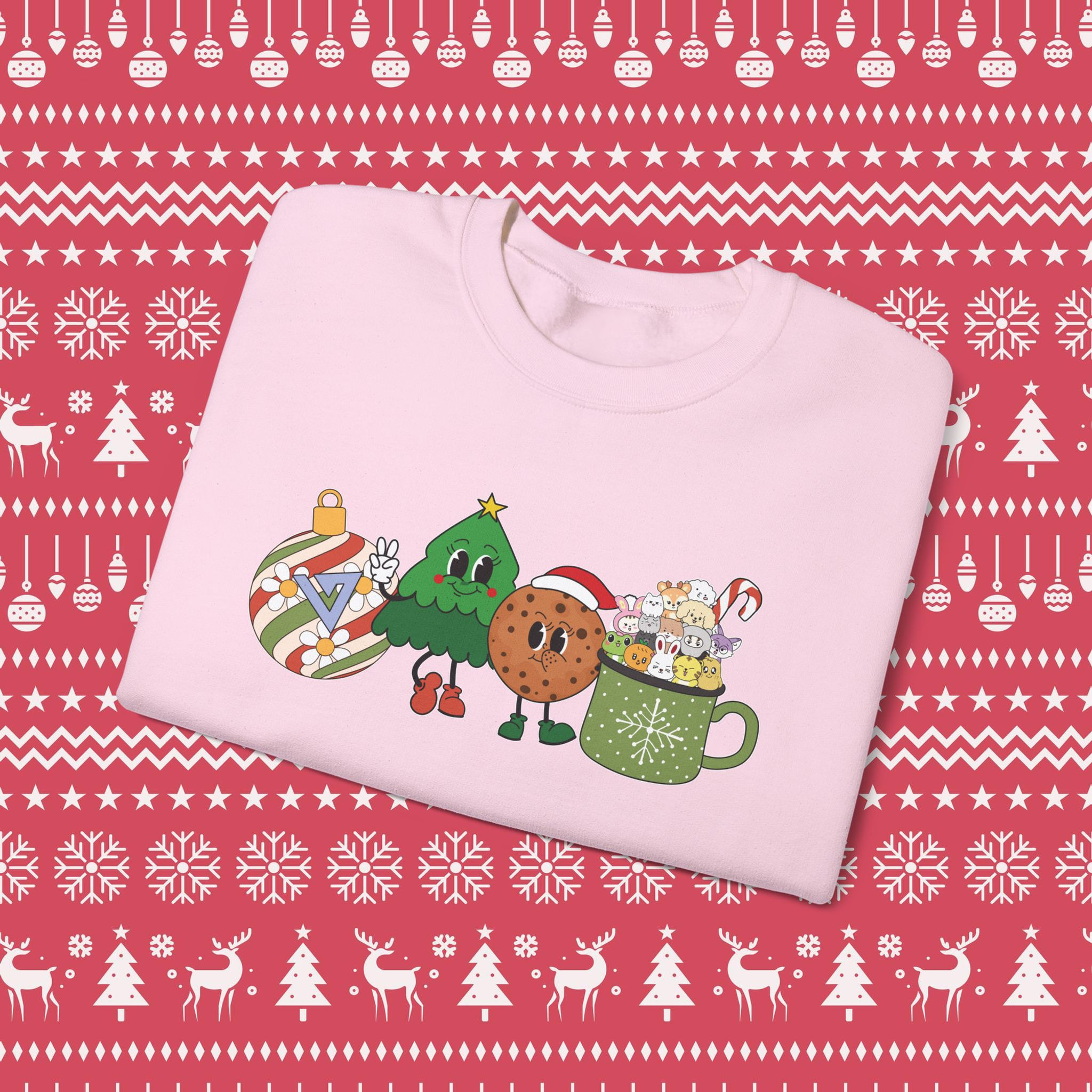SVT Retro Christmas Unisex Heavy Blend™ Crewneck Sweatshirt